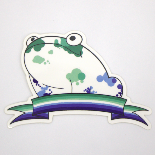 MLM Pride Frog Sticker